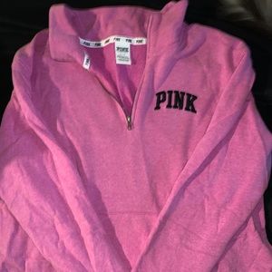 💕PINK QUARTER ZIP
